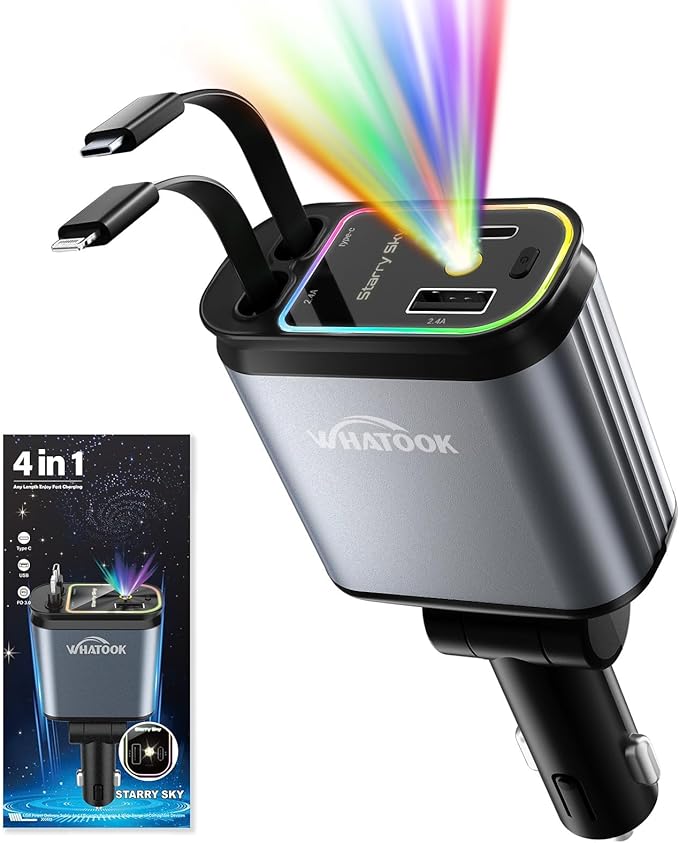 Chargeur pour voiture à effets