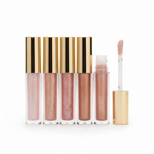 Set de 5 brillos de labios ultrabrillantes