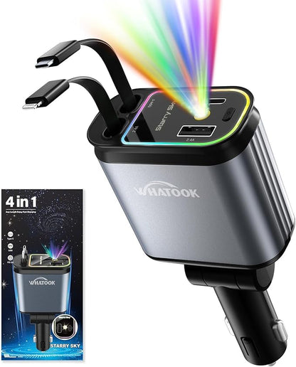 Chargeur pour voiture à effets